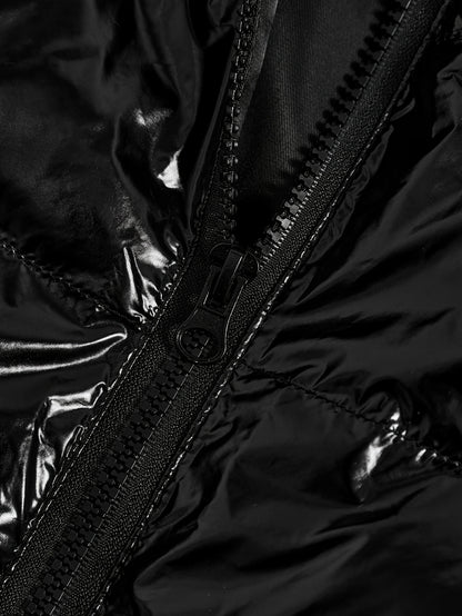 Women'S Winter Hooded Coat - Lightweight Warm Loose Fit Jacket with Full-Zip Closure, Elegant Brown Outerwear for Cold Weather, Office, Dates & Everyday - Non-Stretch Fabric Construction, Ladies Winter Coats, Date Night Wear,