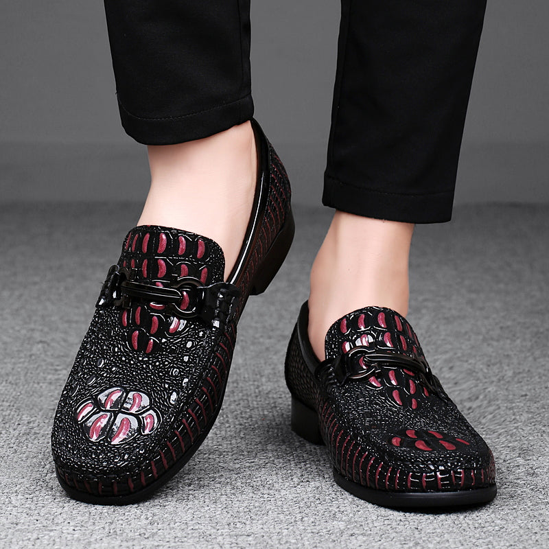 Men's All-Season Slip-On Business Casual Oxford Shoes