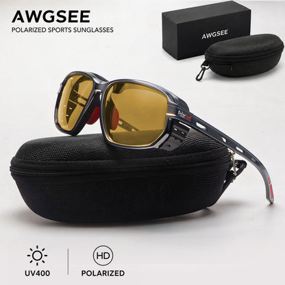 Polarized Vintage Safety Glasses for Men & Women with UV400 Protection