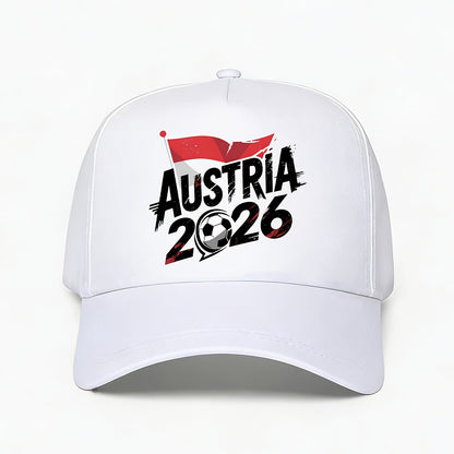 Unisex Austrian Theme Baseball Cap, Breathable Polyester Hat