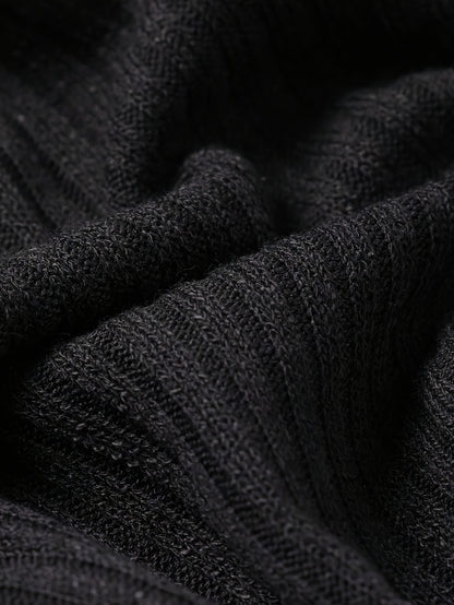 Men'S Long-Sleeve Sweatshirt for Autumn And, Featuring a High Collar, Knitted Design, Casual And Stylish for Outerwear