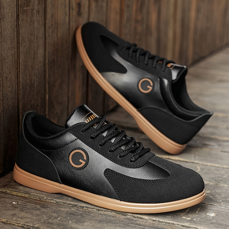 LOEIKAN Men'S Casual Shoes | Comfortable, Lightweight, Durable, All-Season Faux Sneakers with PVC Sole and Cloth Insole for Daily & Sports Use - ayq