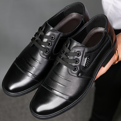 Men's All-Season Genuine Leather Lace-Up Formal Shoes
