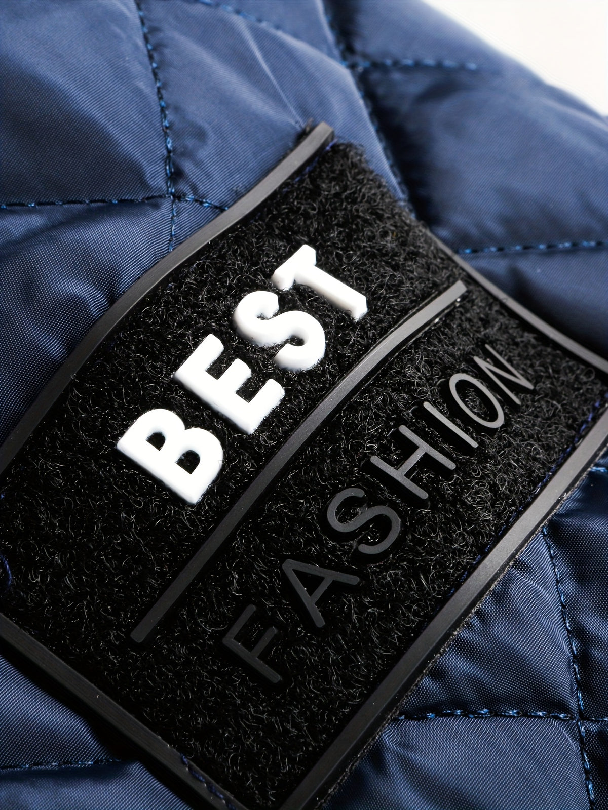 Men's Casual Fall/Winter Polyester Bomber Jacket with Baseball Collar