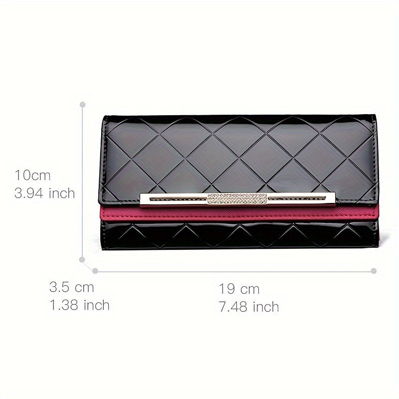 Luxury Designer Women's Wallets RFID Card Holder Purses for Women Long Wallet Female Billfold Handbag