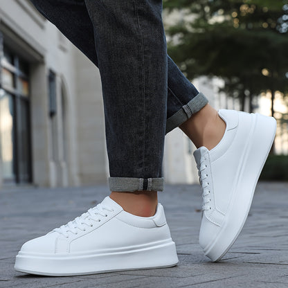 Men's Lightweight Low-Top Skate Shoes with EVA Sole