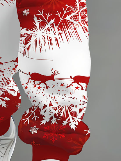 Christmas children's hooded sports outfit, cute girl's spring-autumn casual outfit, suitable as a birthday gift or daily children's clothing set, Perfect for Outdoor