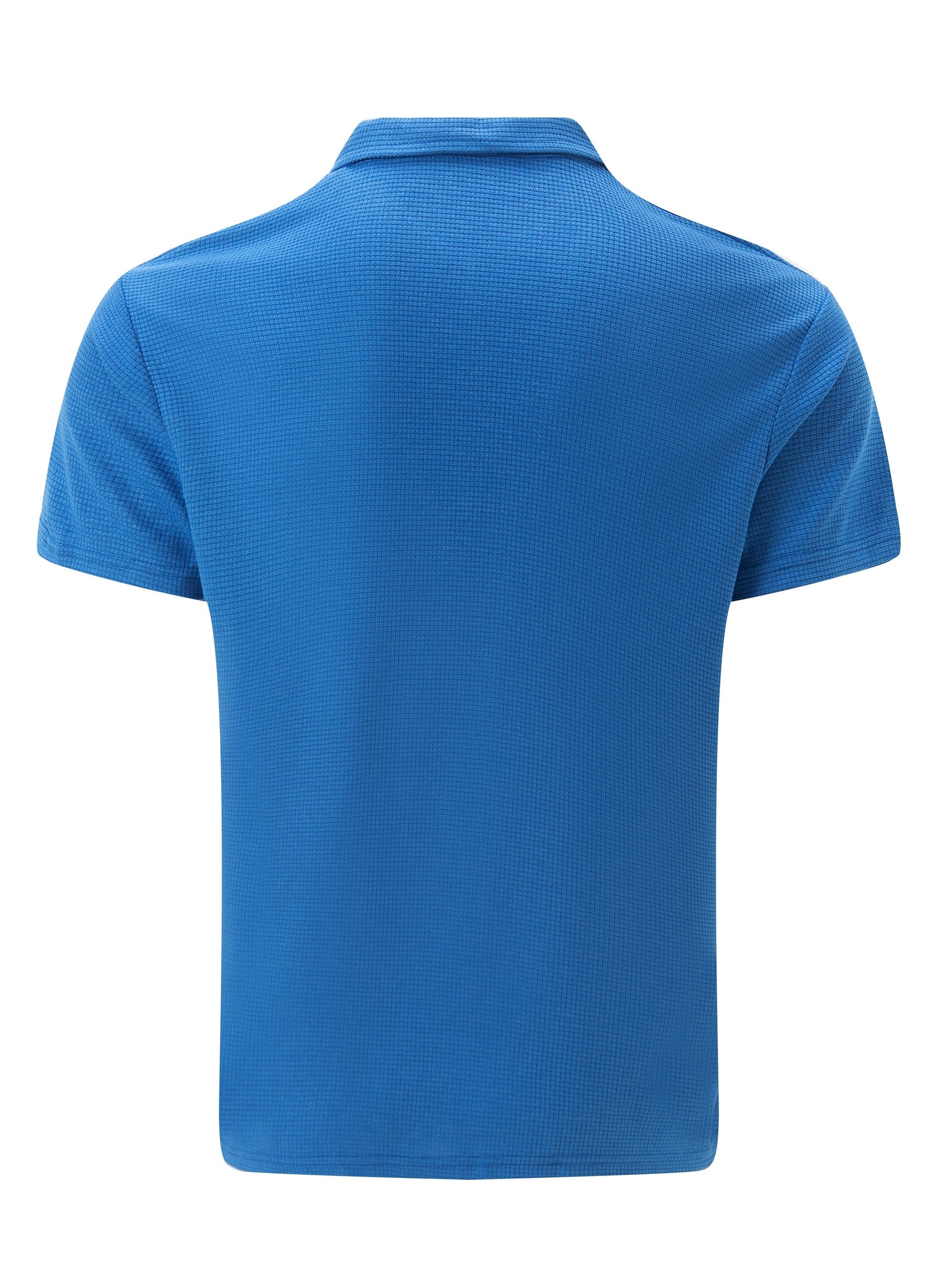 Men's Solid Short Sleeve Zipper Shirt, Casual Male Shirt For Summer Outdoor, Gift For Men - ayq