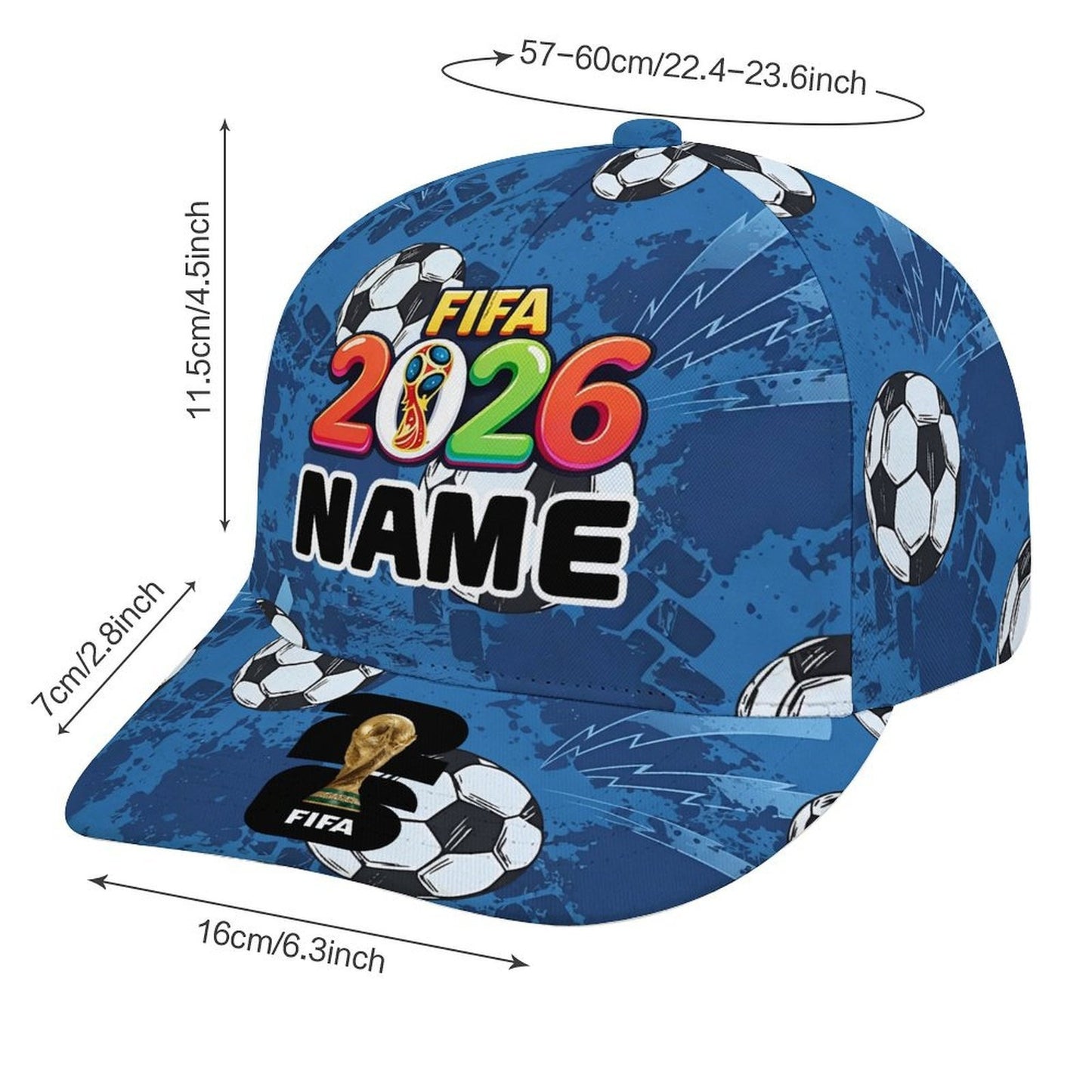 FIFA 2026 World Cup Lightweight Baseball Cap for Men