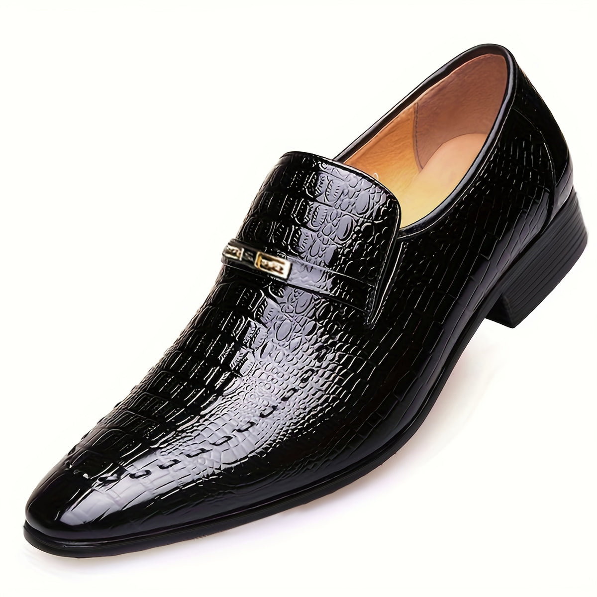 Men's Oxford Dress Shoes - Breathable Low-Top Business & Casual