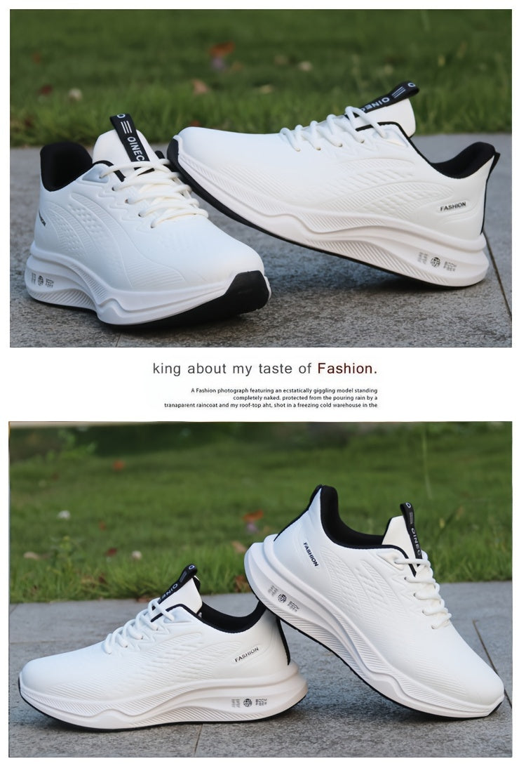 Men'S Shoes for Autumn And Winter, Versatile Work Shoes, Trendy And Fashionable, Non-Slip, Lightweight Sports Shoes for Students, Running Shoes for Boys - ayq