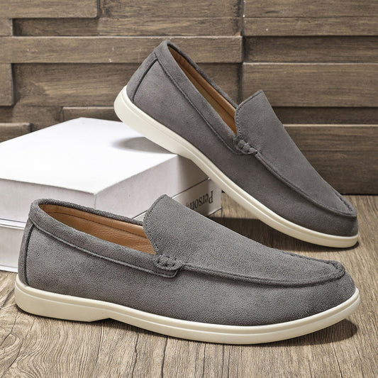 Men's Casual Slip-On Loafers Vintage Style All-Season