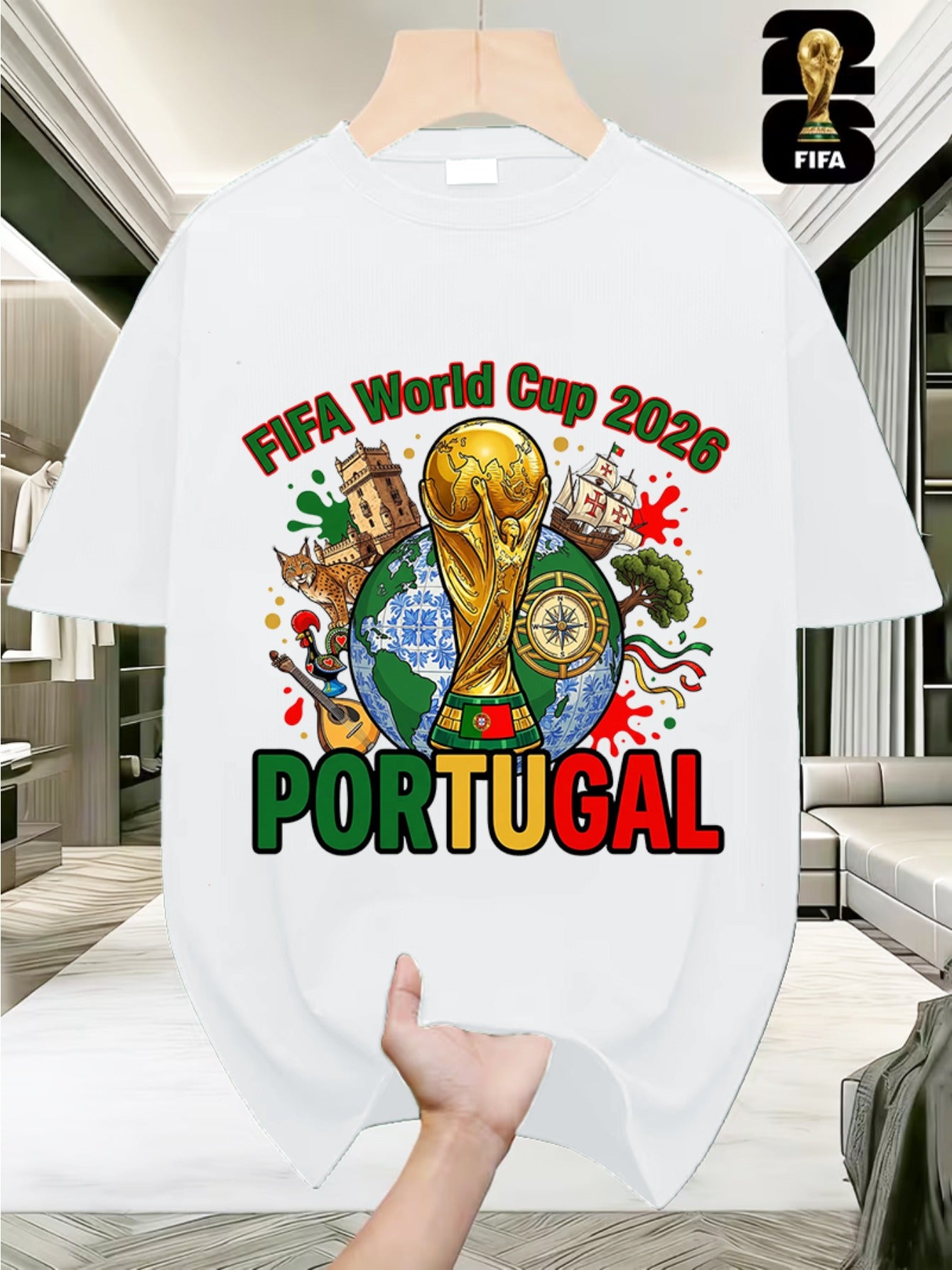 Men's 2026 FIFA World Cup USA-Canada-Mexico T-Shirt