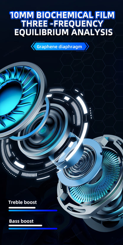 Lenovo GM2 Pro Features Smart Noise Cancellation to Minimize Background Noise for High-Definition Calls with Minimal Delay.