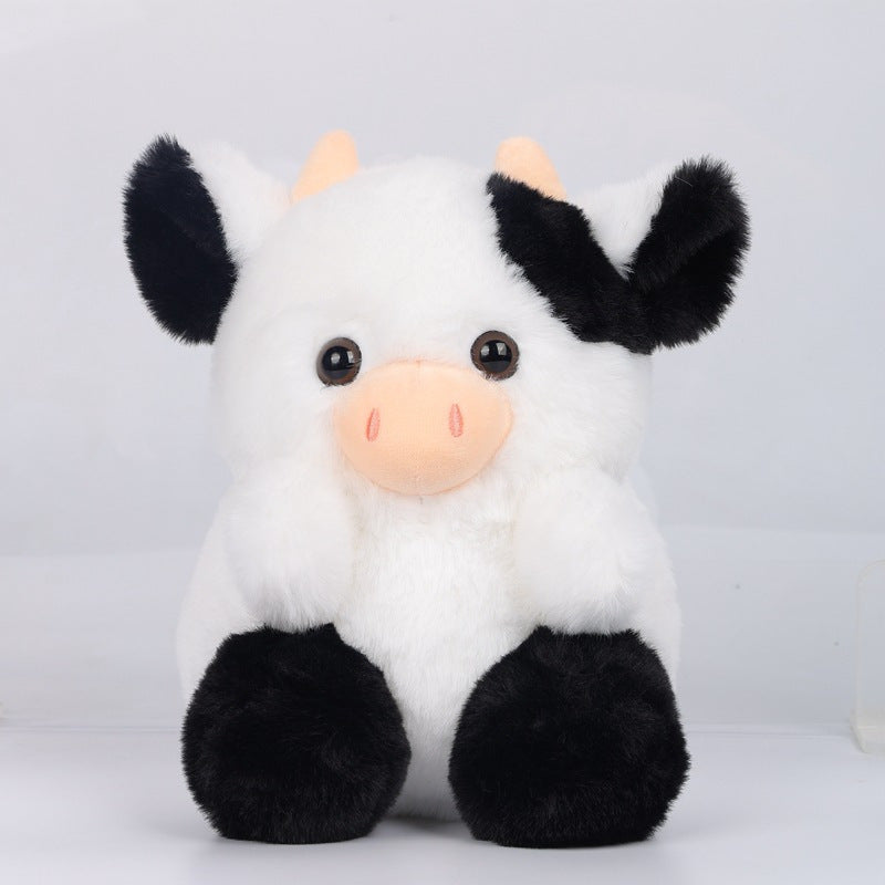 1/2pcs NBBXYZ Cow Plush Toy - Soft Stuffed Animal, Cute Calf Bedtime Companion Suitable for Kids, Gift for &, Available in 7 Colors ( / Color)