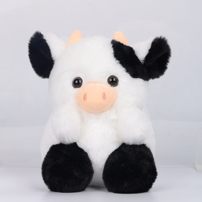 1/2pcs NBBXYZ Cow Plush Toy - Soft Stuffed Animal, Cute Calf Bedtime Companion Suitable for Kids, Gift for &, Available in 7 Colors ( / Color)