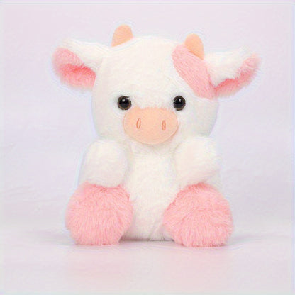 1/2pcs NBBXYZ Cow Plush Toy - Soft Stuffed Animal, Cute Calf Bedtime Companion Suitable for Kids, Gift for &, Available in 7 Colors ( / Color)
