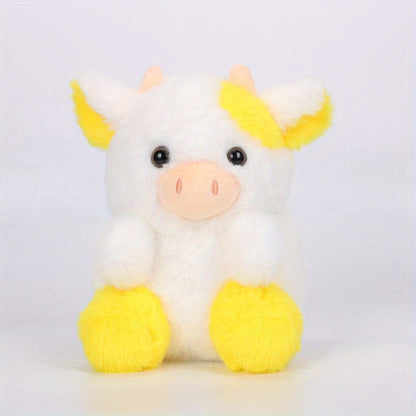 1/2pcs NBBXYZ Cow Plush Toy - Soft Stuffed Animal, Cute Calf Bedtime Companion Suitable for Kids, Gift for &, Available in 7 Colors ( / Color)