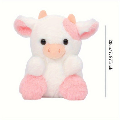 1/2pcs NBBXYZ Cow Plush Toy - Soft Stuffed Animal, Cute Calf Bedtime Companion Suitable for Kids, Gift for &, Available in 7 Colors ( / Color)