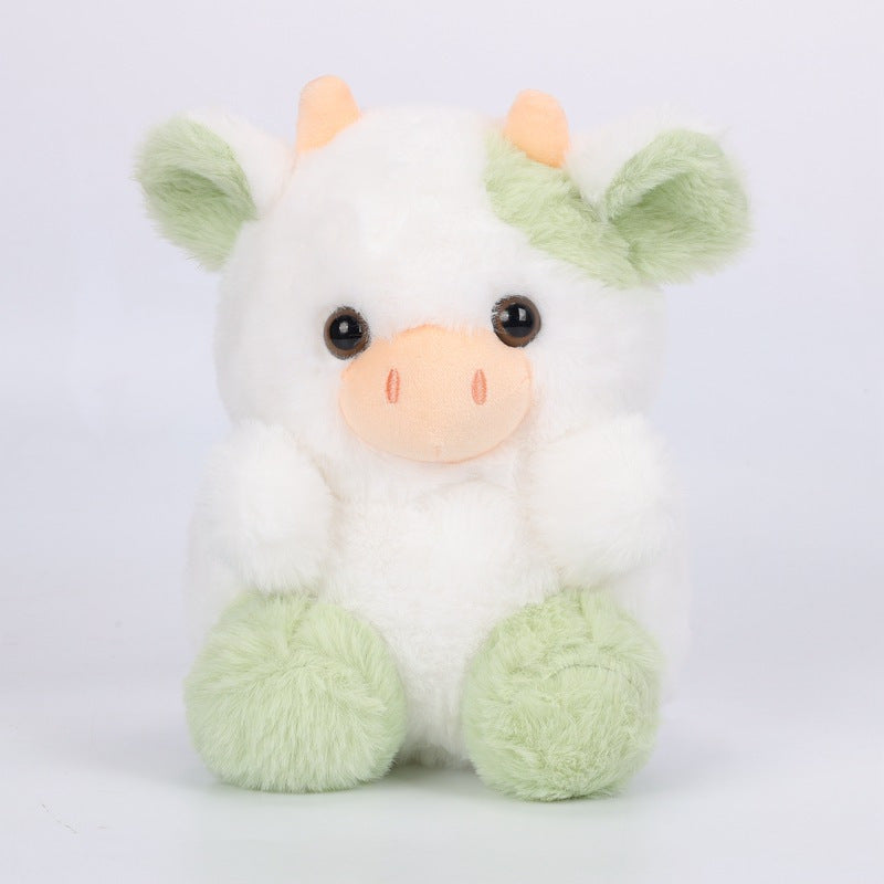 1/2pcs NBBXYZ Cow Plush Toy - Soft Stuffed Animal, Cute Calf Bedtime Companion Suitable for Kids, Gift for &, Available in 7 Colors ( / Color)