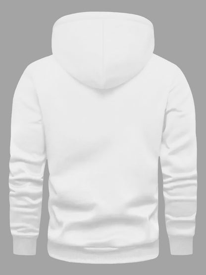 Men's Argentina Flag Hooded Sweatshirt - Casual Winter Pullover