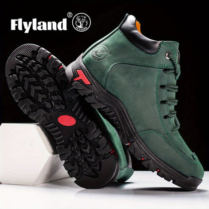 Men's Handmade Cowhide Chukka Boots - Casual Vintage Style