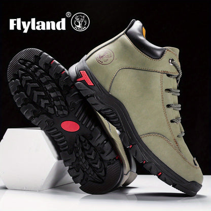 Men's Handmade Cowhide Chukka Boots - Casual Vintage Style