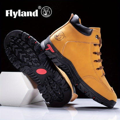 Men's Handmade Cowhide Chukka Boots - Casual Vintage Style