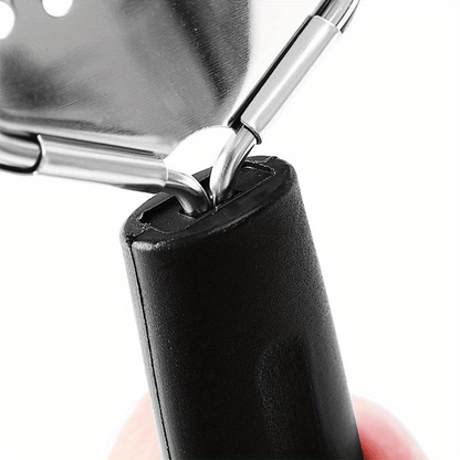 Versatile Stainless Steel Cheese Grater & Fruit Peeler - Portable Kitchen Gadget for Citrus, Potatoes, and Melons