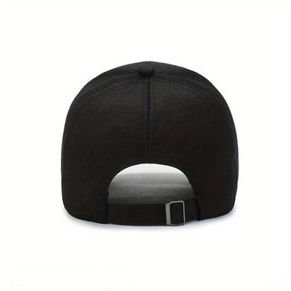 Unisex Casual Polyester Baseball Cap - Trendy Duckbill Hat