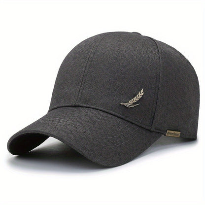 Unisex Casual Polyester Baseball Cap - Trendy Duckbill Hat