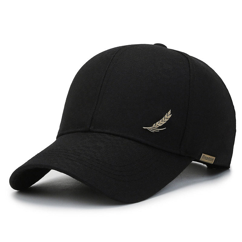 Unisex Casual Polyester Baseball Cap - Trendy Duckbill Hat