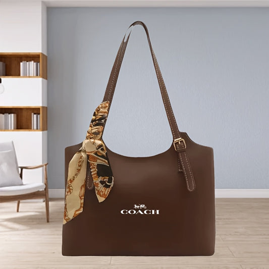 Retro Large Cotton Tote Bag with Adjustable Strap for Travel - ayq