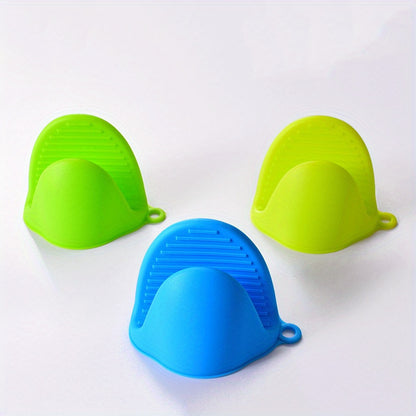 1 Pair Silicone Pot Holder Anti-scalding Clip Gloves - Non-slip Grip Kitchen, Dual hands, Suitable for Kitchen, Baking, Cooking Kitchen Essentials | Colorful Kitchenware - Non-slip Bowl Clip