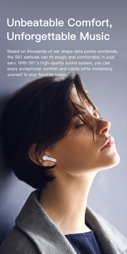 High-Fidelity Sound Quality with Deep Noise Cancellation, Seamless Connectivity, Volume Control, Open-Back Design, Compatible with Tablets - Wireless Sports Earbuds with LED Digital Display, Long Battery Life, Touch Operation