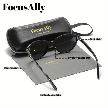 Women's Retro Cat Eye Glasses with TAC Lenses & PC Frame