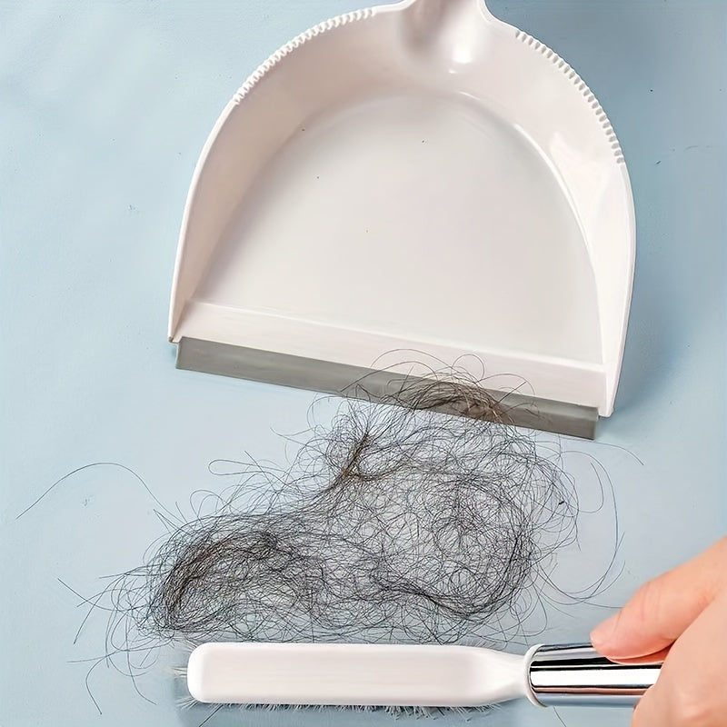 1pc Mini Broom and Dustpan Set, Household Small Broom and Dustpan Set, Plastic Shovel Brush, Camping Broom, Cleaning Small Broom, Combination Creative Cleaning Tools