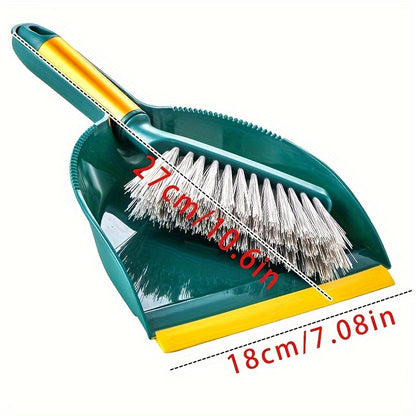 1pc Mini Broom and Dustpan Set, Household Small Broom and Dustpan Set, Plastic Shovel Brush, Camping Broom, Cleaning Small Broom, Combination Creative Cleaning Tools