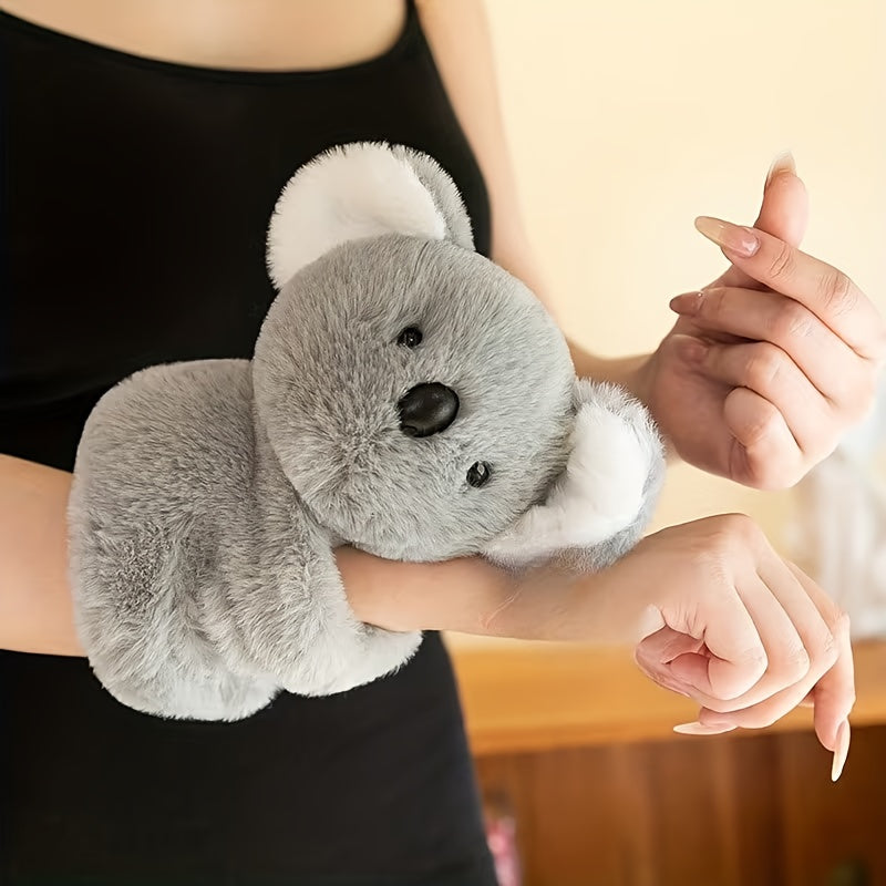 Koala Plush Toy | Soft Grey, Cartoon Pattern, Durable Pet Companion for Small Breeds - Ideal Gift for Koala Lovers