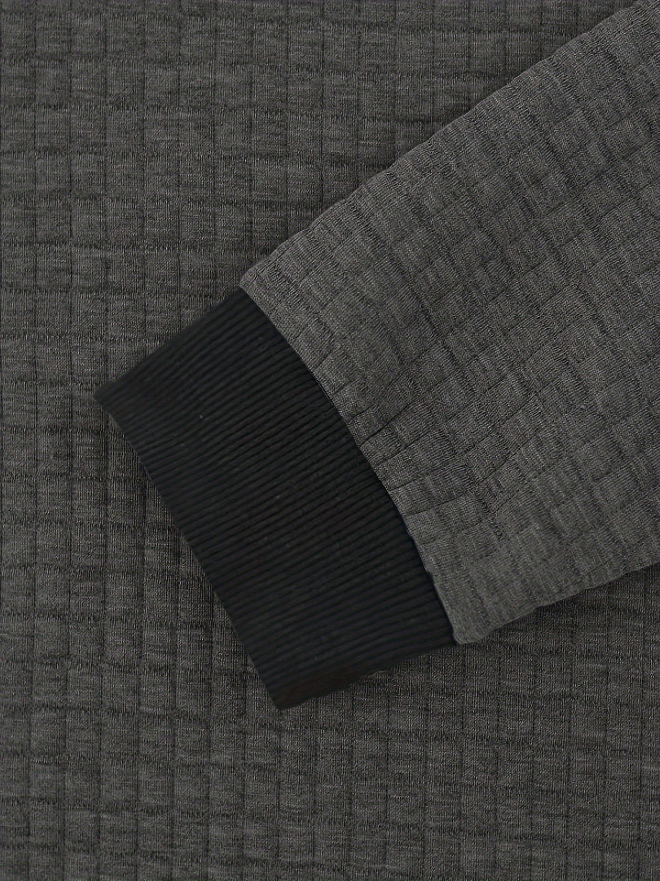 Men's Casual Bomber Jacket with Stand Collar - Polyester and Elastane Blend, Knit Fabric with Slight Stretch, Solid Color, Zipper Detail, Long Sleeve, Regular Fit