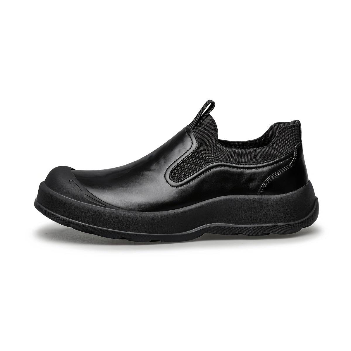 Men's Leather Slip-On Loafers Casual Business Shoes Spring 2026