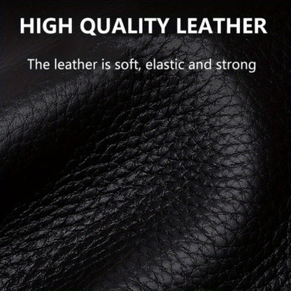 Men's PU Leather Wallet - Large Capacity, Multiple Card Slots | Fits ID Cards, Credit Cards & Cash – Perfect Gift for Christmas, Anniversary, Birthday Valentine’s, Men’s Bifold Billfold with Coins Purse Mini Every Day C