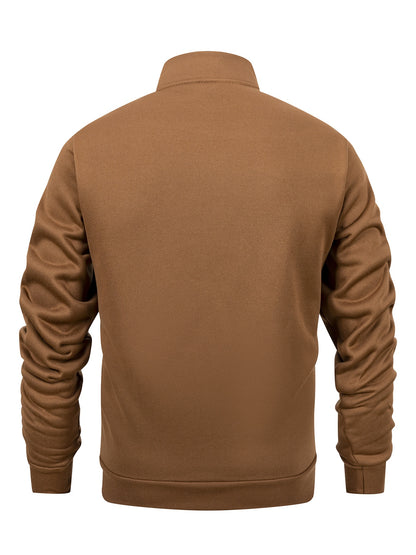 Men's Thermal Jacket - Extreme Cold Weather Zip-Up Coat with Full-Zip Exterior/Interior Layering - Lightweight Anti-Scratch Windproof Outerwear for Skiing, Camping, Hiking - Machine Washable Winter Jacket in Black/Navy/Gray/B