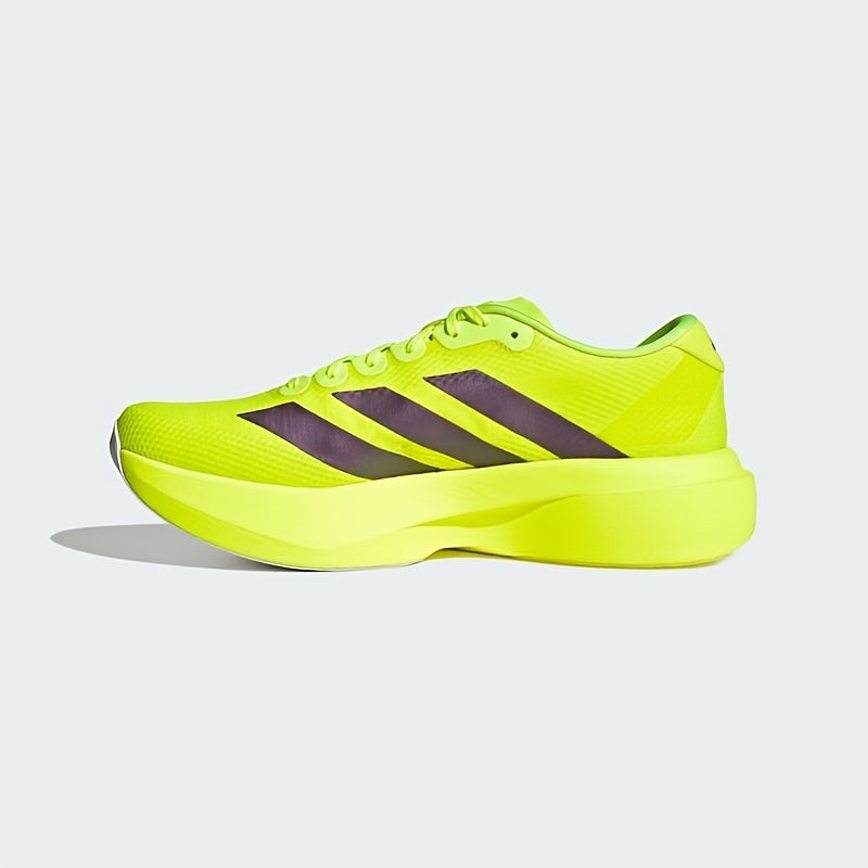Men's Adidas Adizero Neon Yellow Carbon-Plate Racing Shoes
