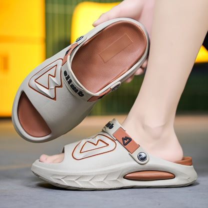Men's Casual EVA Slip-On Height-Increasing Outdoor Slides