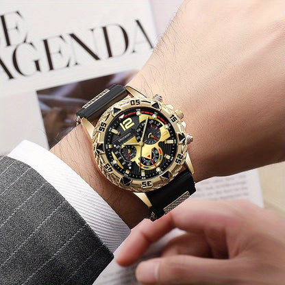 2pcs Unisex Watch and Wallet Set, Suitable for Formal and Casual Occasions, Luxury Business Watch, Casual Watch, Ideal for Father or Boyfriend, Corporate Gift, Dress Watch, Elegant Gift, Classic Design, Durable Material, Wall