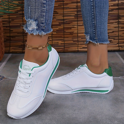 Women's Low-Top Sporty Sneakers with EVA Cushioned Sole
