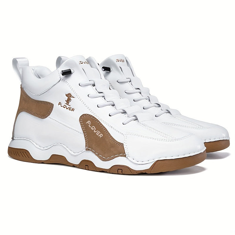 Men's Casual High-Top Ankle Boots Lightweight & Anti-Slip