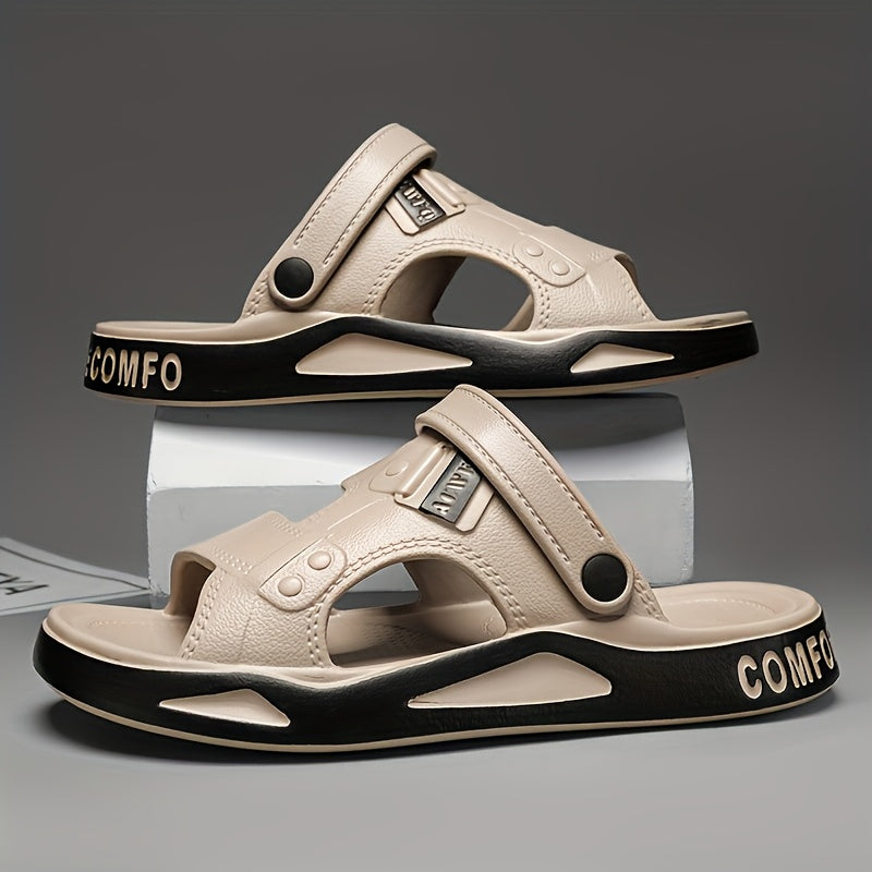 Unisex Casual EVA Slip-On Slippers for All-Season Outdoor Use