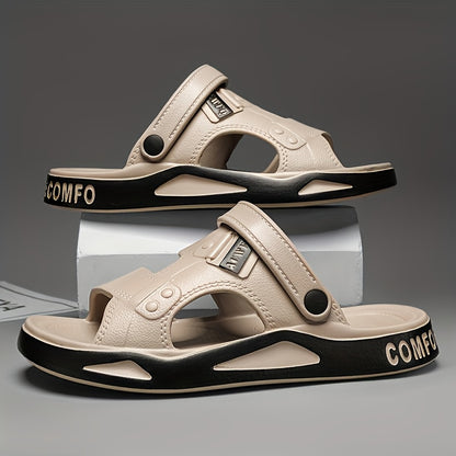Unisex Casual EVA Slip-On Slippers for All-Season Outdoor Use